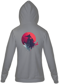 Nome do produto Moletom Zíper Anime Respingo