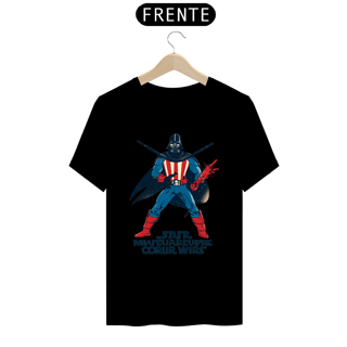 Nome do produto Camiseta T-shirt Star Wars/Capitão América