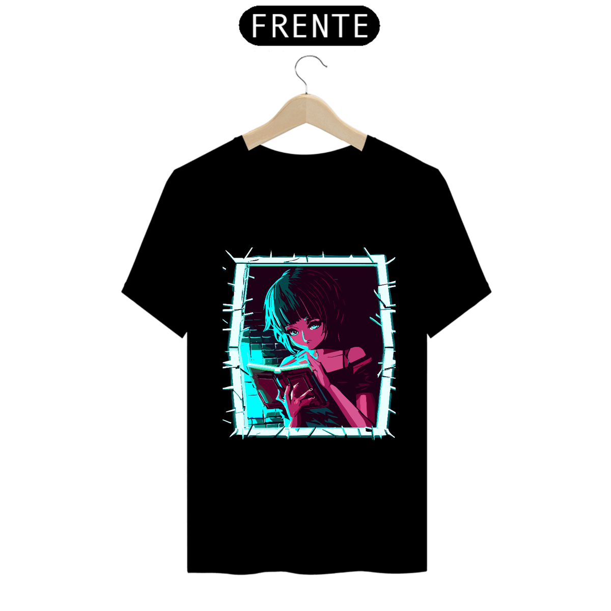 Nome do produto: Camiseta Art Anime Girl 