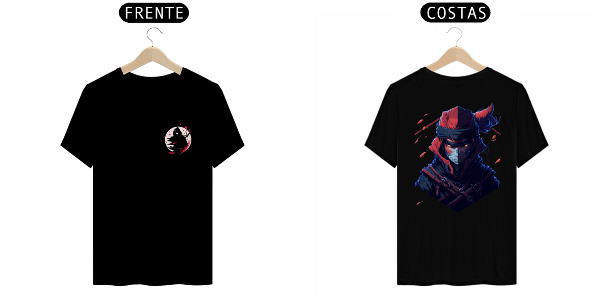 Nome do produto: Camiseta Ninja Gótico