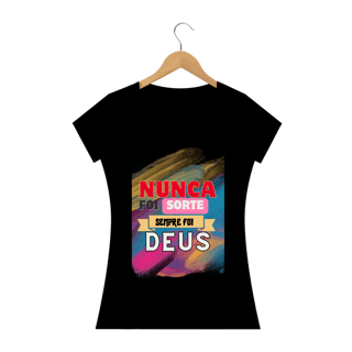 Nome do produtoNunca foi sorte, sempre foi Deus
