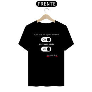 Nome do produtoLigado na terra ligado no céu - Preto