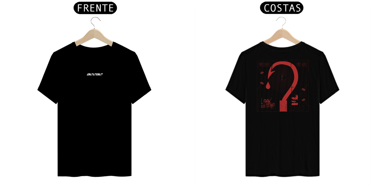 Nome do produto: Camiseta | Foxy - \'\' LOOK BEHIND\'\'