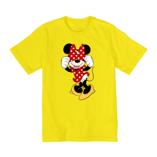 Nome do produto camiseta infantil minnie  