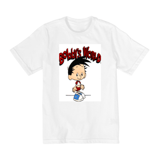 Nome do produto camiseta infantil o fantastico mundo de bob