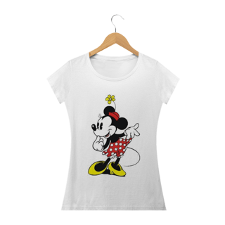 camiseta feminina minnie 