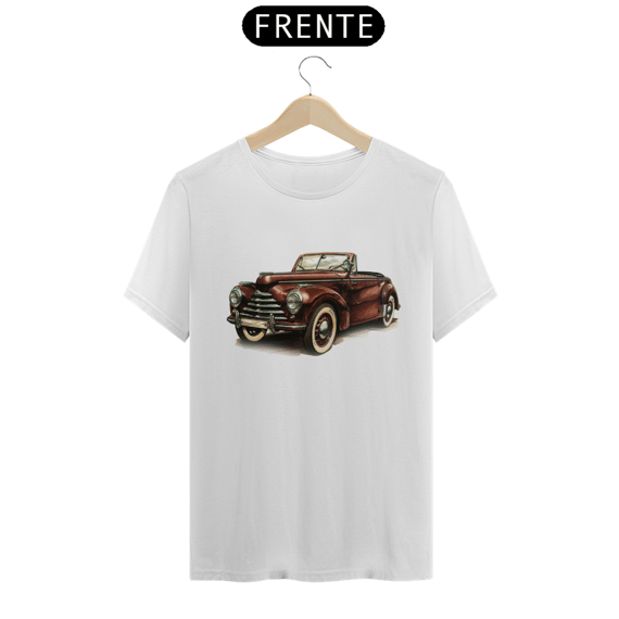 camiseta masculina carro vintage 