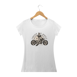 Nome do produto camiseta feminina motocycle 