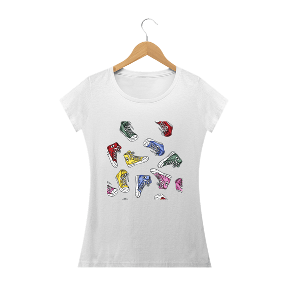 camiseta feminina all star