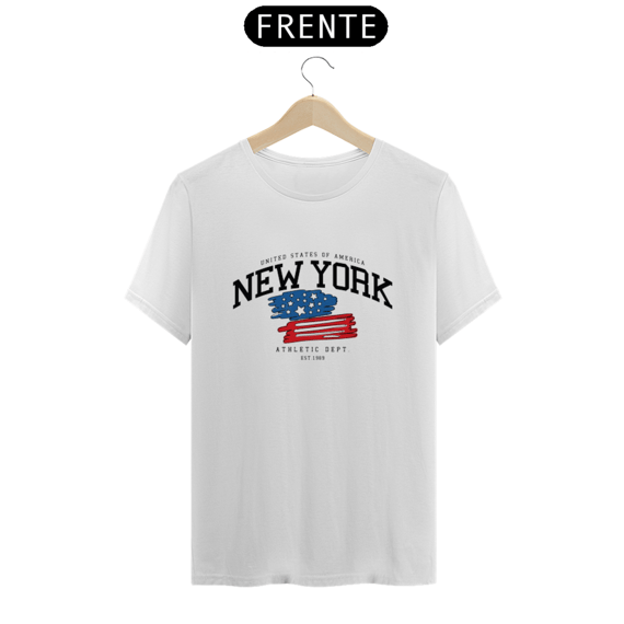 camiseta masculina college 