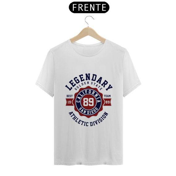 camiseta masculina college 