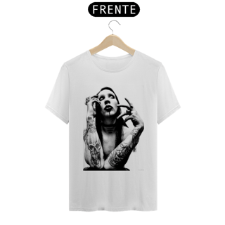 Nome do produto Camiseta quality Marylin Manson 