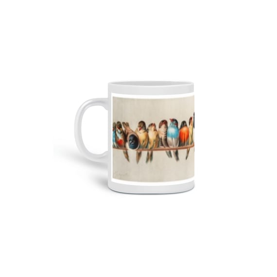 caneca passarinhos