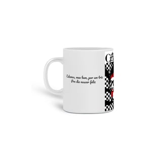 Nome do produto caneca cazuza pro dia nascer feliz