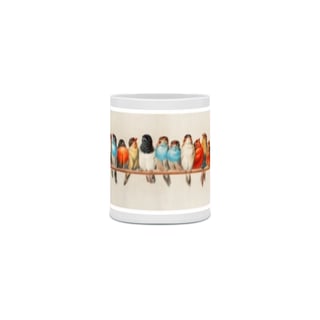 Nome do produto caneca passarinhos