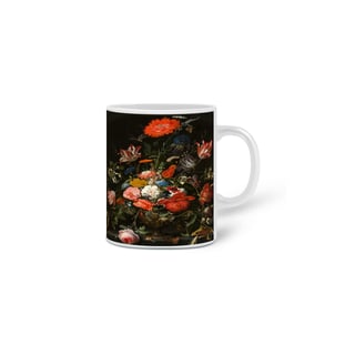 Nome do produto caneca floral 