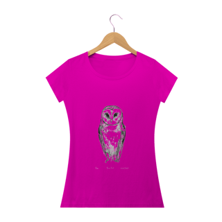 Nome do produto camiseta feminina coruja