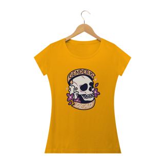 Nome do produto Baby Look Gender is Dead