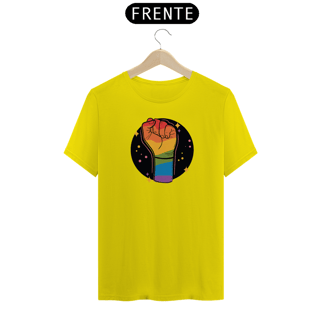 Nome do produto Camiseta Punho Pride (várias cores)