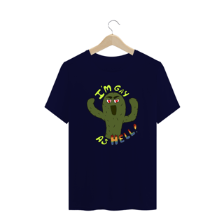 Nome do produto Camiseta Cactos Gay as Hell Plus
