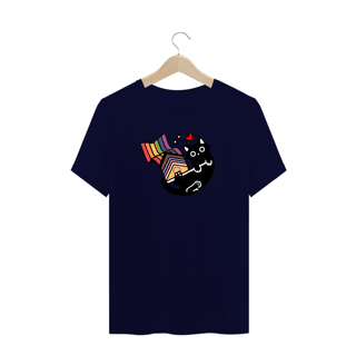 Nome do produto Camiseta Plus Flag Cat
