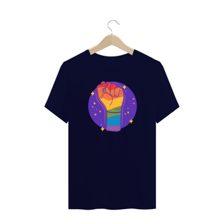 Nome do produto Camiseta Plus Punho Pride (preto)