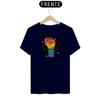 Nome do produto Camiseta Punho Pride (várias cores)
