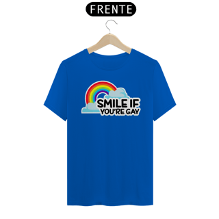 Nome do produto Camiseta Smile if you're Gay