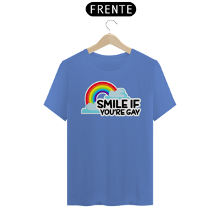 Nome do produto Camiseta Stonada Smile if you're Gay