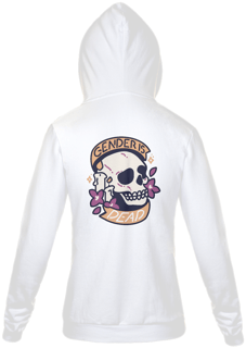 Nome do produto Moletom Ziper Gender is Dead