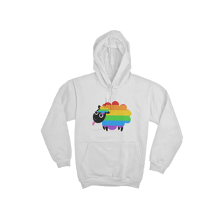 Nome do produto Moletom Canguru Rainbow Sheep