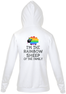 Nome do produto Moletom Ziper Rainbow Sheep