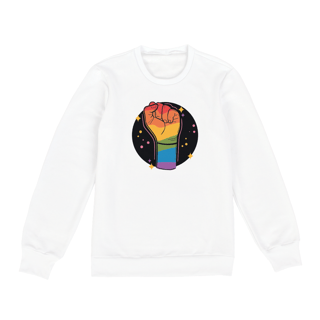 Nome do produto Moletom Classic Punho Pride (cores)