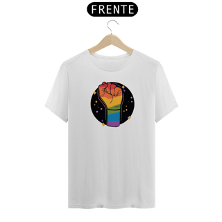 Nome do produto Camiseta Punho Pride (várias cores)