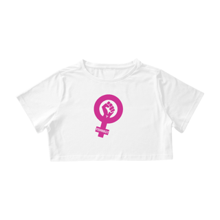 Nome do produto Cropped Feminismo