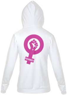 Nome do produto Moletom Ziper Feminismo