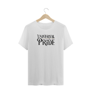 Nome do produto Camiseta Plus Universal Pride (Branco/Cinza)