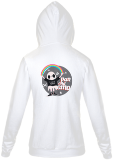 Nome do produto Moletom de ziper Pan e Emo