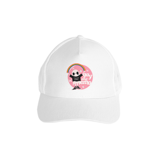 Nome do produto Boné Trucker de Tela Gay e Emo