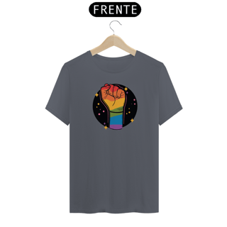 Nome do produto Camiseta Punho Pride (várias cores)