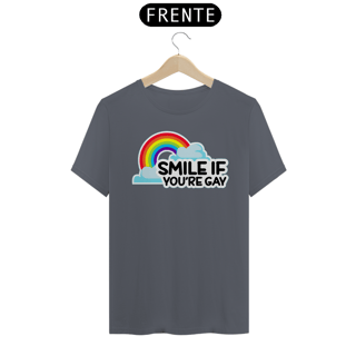 Nome do produto Camiseta Smile if you're Gay