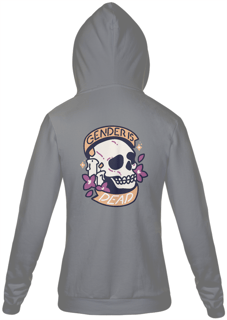 Nome do produto Moletom Ziper Gender is Dead