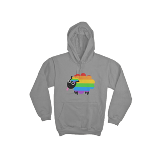Nome do produto Moletom Canguru Rainbow Sheep