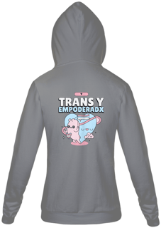 Nome do produto Moletom Ziper Trans y Empoderadx