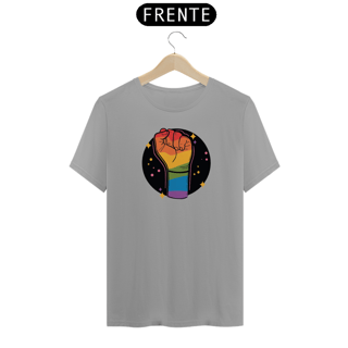 Camiseta Punho Pride (várias cores)