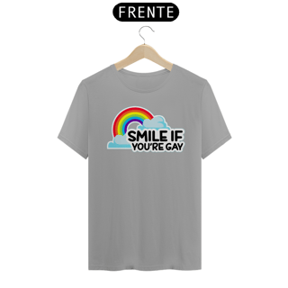 Nome do produto Camiseta Smile if you're Gay