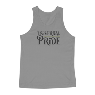 Nome do produto Regata Universal Pride (Branco/Cinza)