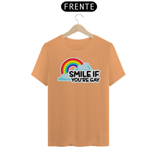 Nome do produto Camiseta Stonada Smile if you're Gay