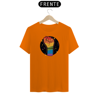 Nome do produto Camiseta Punho Pride (várias cores)