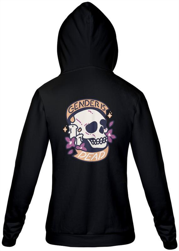 Moletom Ziper Gender is Dead